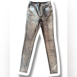 Rebecca Minkoff Skinny Jeans with Glossy Finish